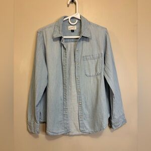 Universal Thread Light Blue Denim Top